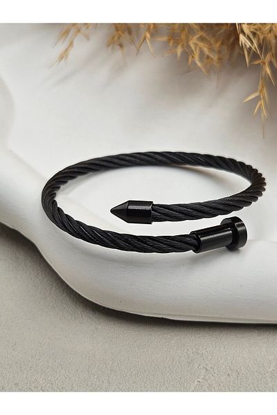 AURA 316L Steel Twist Bracelet