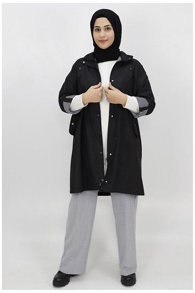 MODAM ESİLA Large Size Oversize Trench Coat