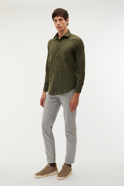 Mudo REGULAR FIT TEK CEPLİ UZUN KOLLU GÖMLEK