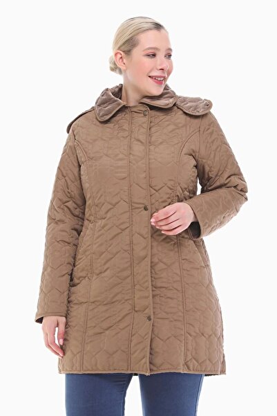 TUTveAL Collection Αδιάβροχο παλτό, Καπιτονέ Plus Size, Γούνινο παλτό, Παλτό,