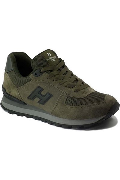 Hammer Jack 19250 Μοντέλο Unisex 100% Γνήσιο Δέρμα Αθλητικά Παπούτσια - Χακί