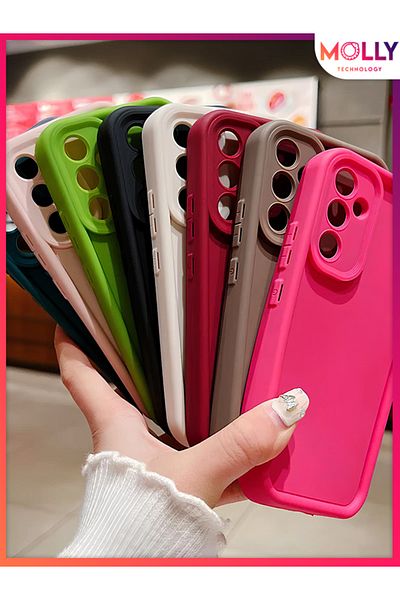 Molly جراب سيليكون سميك بحواف Cherry Rotten لهاتف Samsung Galaxy A24