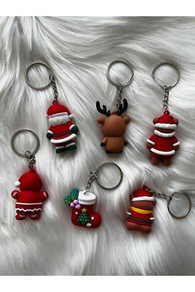 womistore Yılbaşı Temalı Anahtarlık (Rastgele 1 Model Gönderilir)