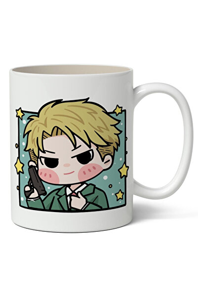 Toyaso Spy x Family Loid Forger Avatar Anime Temalı Beyaz Kupa Bardak Sevgili...