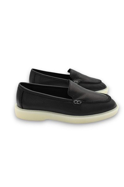 aayak&kabımofficial Genuine Leather Black Women's Winter Shoes