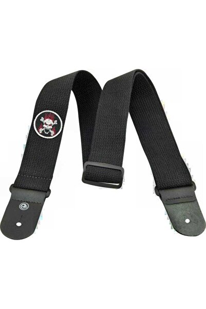 Planet Waves PLANETWAVES 50CTP03 CUREA PENTRU CHITARĂ 50MM PATCH DIN COTON SKULL 50Mm Coton Patch Skull