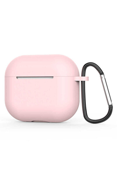 Simple Serisi Apple Airpods 3.Nesil Pembe Airpods Kılıf