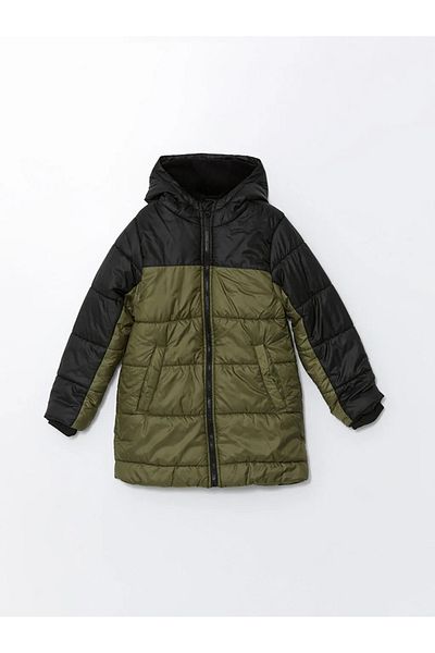 LC Waikiki Αγόρι με κουκούλα LCW ECO Khaki