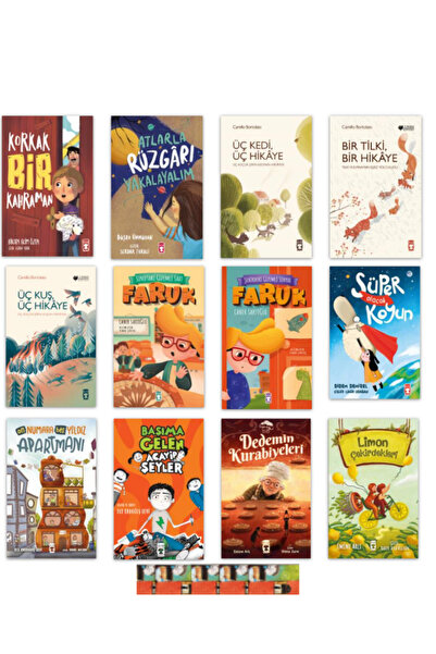 Timaş Çocuk 2.3. Sınıf için 12 çocuk romanı-Sınıftaki Gizemli Saat-Faruk,Süpe...