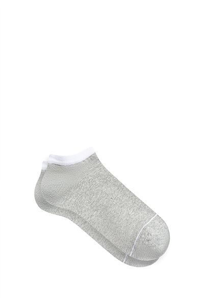 Mavi 2er-Pack weiß-graue Booties-Socken 090273-20844