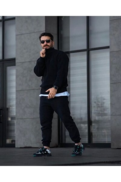 Milo Moda سترة رجالية من MİLO FASHION بنصف سحاب