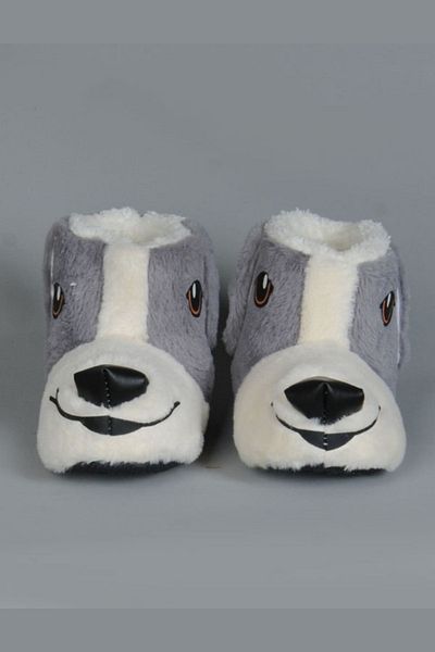 STOCON Unisex Παιδικές Παντόφλες Animal Dog Home Boots Nursery Kindergarten Slippers