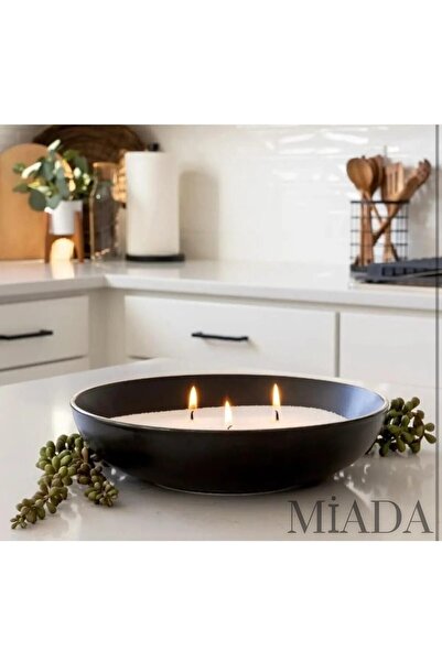 MİADA Lavanta Kokulu Aromalı İnci Toz Mum 250 gr Paket Sonsuzluk mumu fitil h...