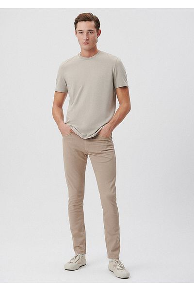 Mavi James Black Beige Gabardine Pants - 0042435017