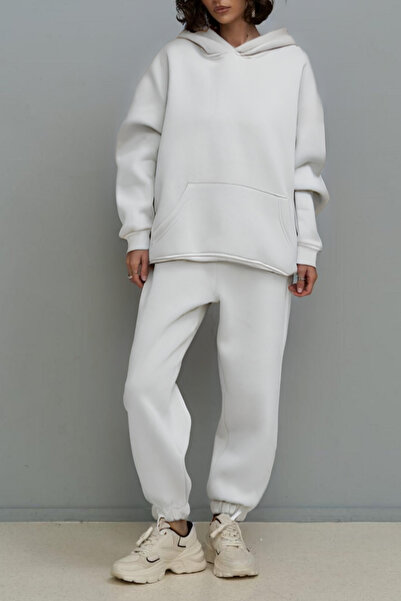 ruNadeS Γυναικείο κοστούμι πεζοπορίας με μαλακή υφή, φαρδιά εφαρμογή, ελαστικό πόδι