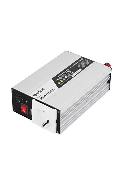 Universal S-link sl-300w 300w dc12v-ac230v cigarette lighter power inverter