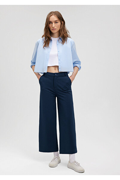 Mavi Lacivert Culotte Pantolon 1010417-70488