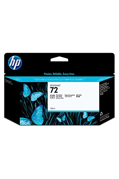 HP Data-Z580 72 Photo Black Photo Black 130ml Plotter Cartridge C9370A