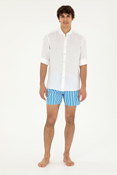 U.S. Polo Assn. Erkek Saks Deniz Şortu 50282929-VR045