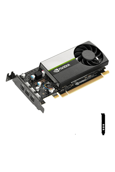 PNY 4 جيجابايت Quadro T400 GDDR6 64Bit 3xDP منخفض المستوى بدون ملحقات (VCNT40...