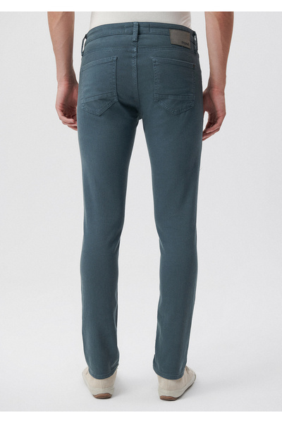 Mavi Kalhoty James Navy Blue Gabardine 0042485232