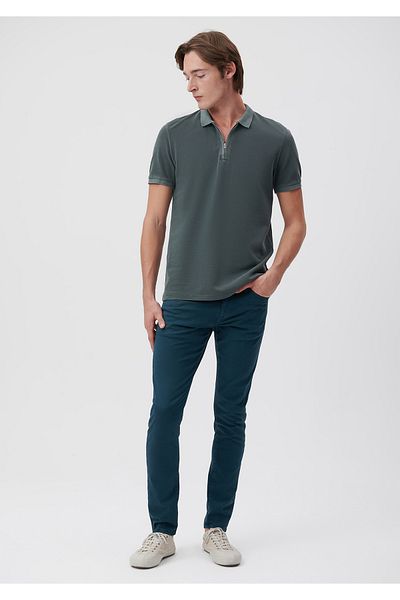 Mavi Παντελόνι James Navy Blue Gabardine 0042485457