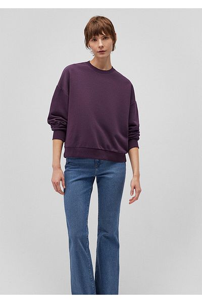 Mavi Lila Sweatshirt mit Rundhalsausschnitt - Basic,1611770-70635