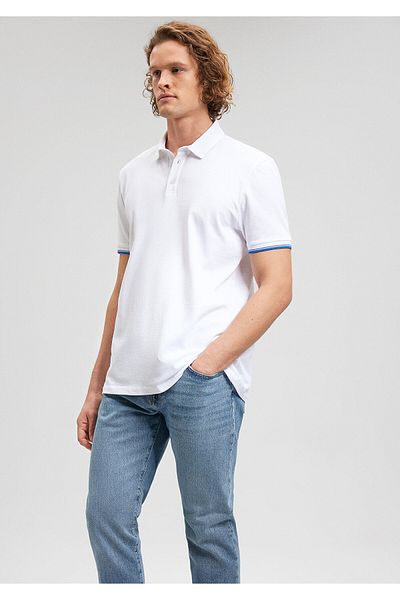 Mavi Λευκό μπλουζάκι πόλο - Regular Fit, Regular Fit 0611937 -620