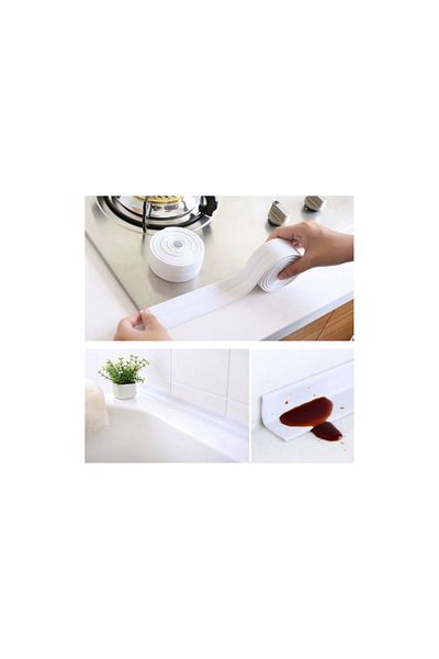 MarDyHome Waterproof Tape Sink Bathtub Edge Tape 4 CM