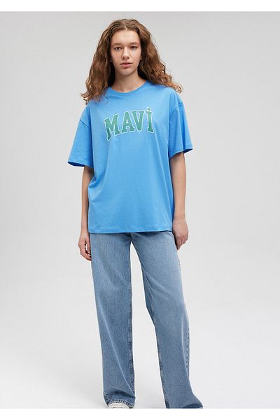 Mavi Tricou Imprimat Logo Oversize / Croi Lat1600843-70858