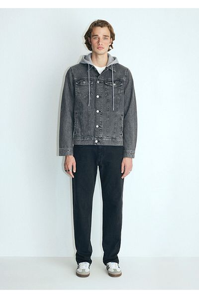 Mavi Brandon 90s Dark Grey Jean Jacket -0167986616