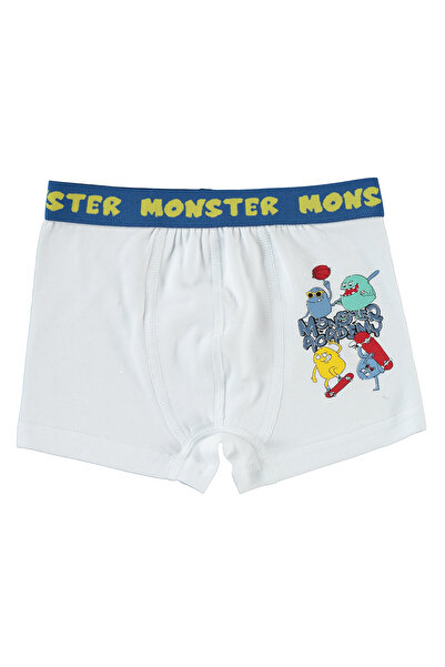 Civil Boys Erkek Çocuk 2'li Boxer Set 2-10 Yaş Koyu Mavi