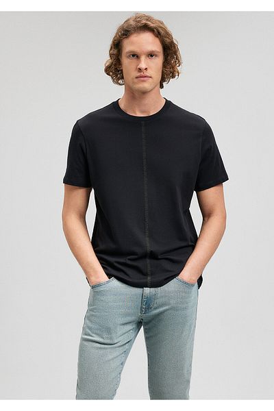 Mavi Black Regular Fit Printed T-Shirt -0611833-900