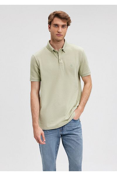 Mavi Πράσινο μπλουζάκι Polo Slim Fit 063247-85873