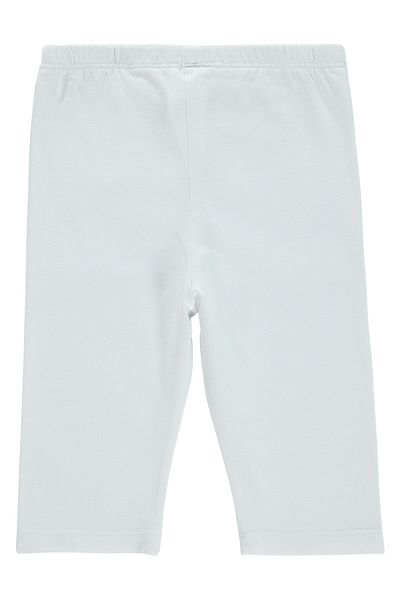 Civil Girls White Small Leggings - for Ages 2-5
