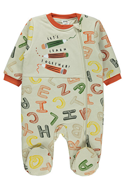 Civil Baby Erkek Bebek Uyku Tulumu 6-9 Ay Taş Rengi