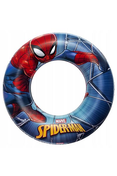 BESTWAY 56 cm Blue Spiderman Swimming Bagel