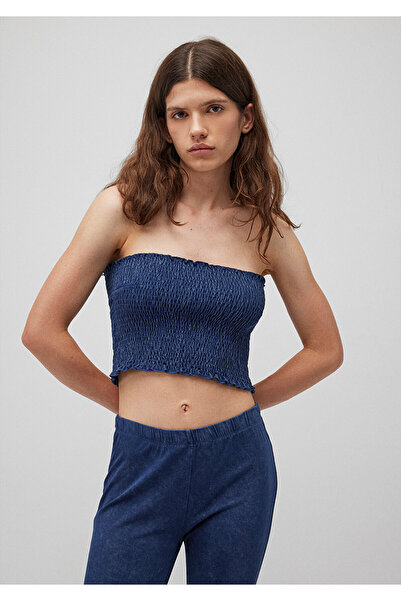 Mavi Μπλουζάκι με κοντό κόψιμο Navy Blue Crop - 1612331 -80925