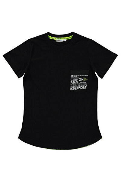 Civil Boys Boy's T-Shirt 6-9 Years Black