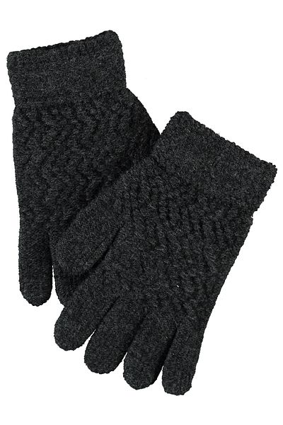 Kitti Jungenhandschuhe 6-12 Jahre Dunkelgrau