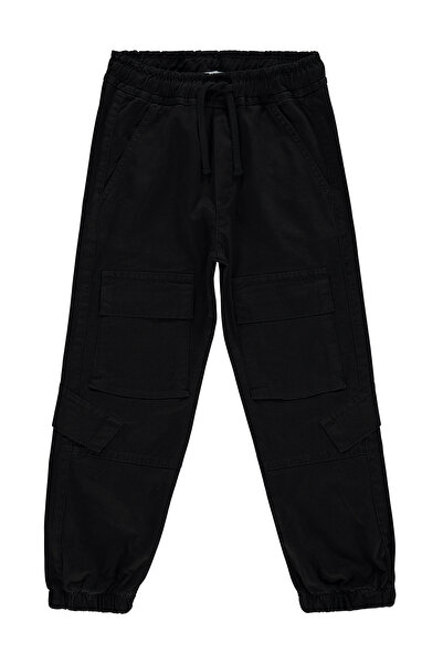 Civil Boys Erkek Çocuk Pantolon 10-13 Yaş Siyah