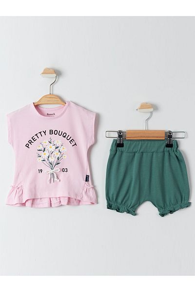 Miniworld 6-18 Months Pink Baby Girl Set