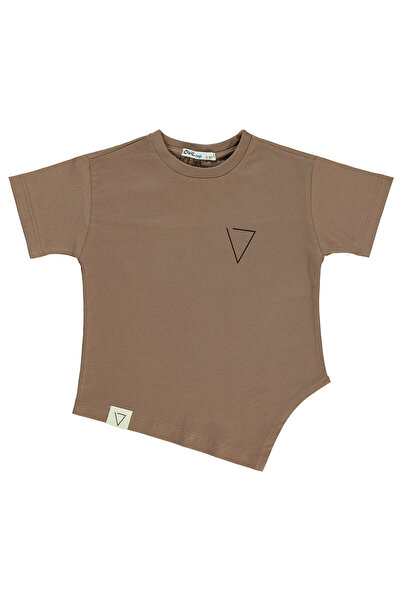 Civil Boys تي شيرت للأولاد 2-5 سنوات بني