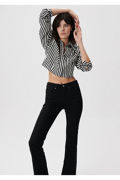 Mavi White Striped Shirt - Standard, 1210660 -85449