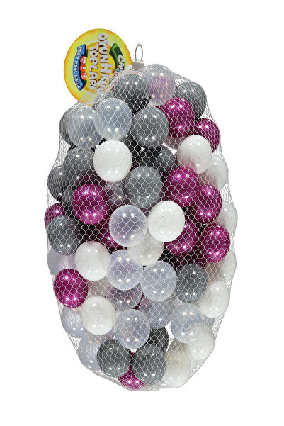 Genel Markalar Çocuk 100 'lü 6 cm 3 Renkli Havuz Topu Seti