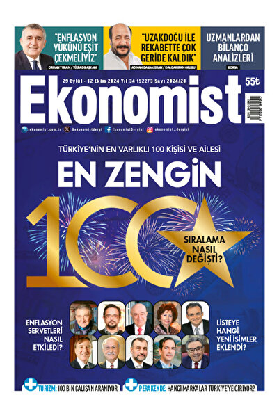 Doğan Burda Dergi Yayıncılık Ekonomist Dergi 29 Eylül -12 Ekim 2024