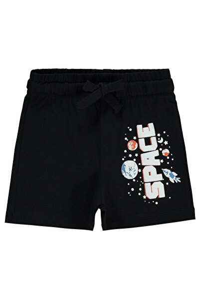 Civil Boys Αγορικό σορτς 2-5 ετών μαύρο