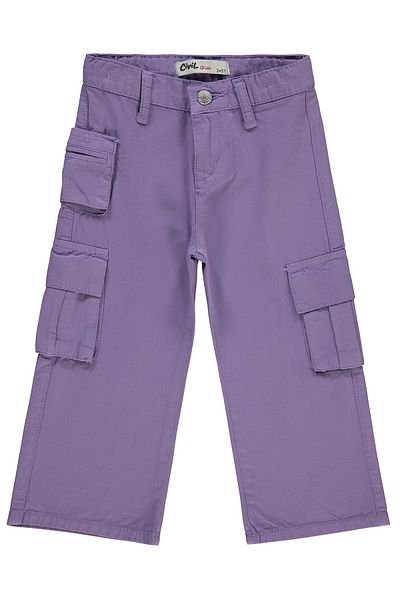 Civil Girls Girl's Trousers 2-5 Years Light Purple
