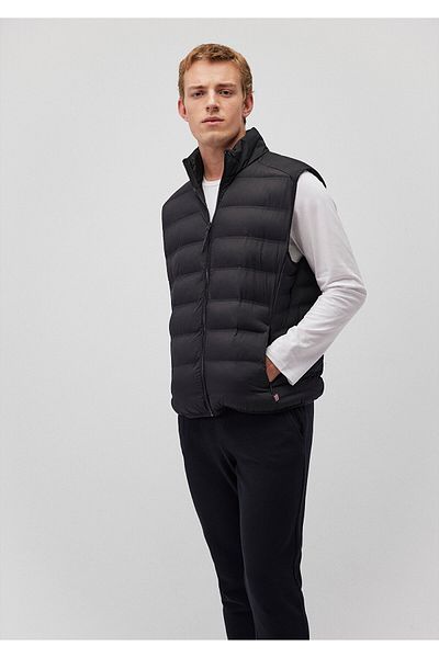 Mavi Water Repellent Primaloft Black Puffer Vest Regular Fit / Regular Cut 0110356 -900