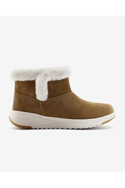 SKECHERS Stellar On-The-Go Cozy Step - Women's Brown Snow Boots 144775   Csnt